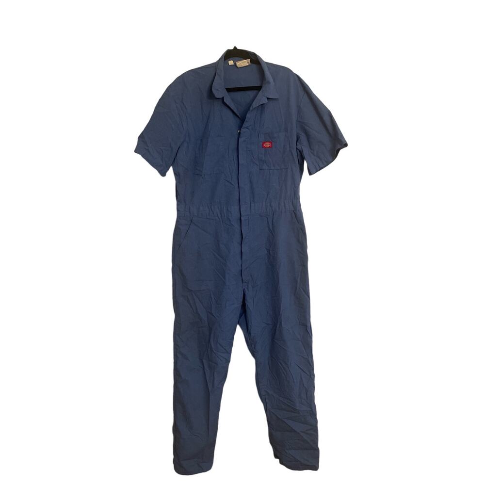 Men's Dickies Work/casual zip front Overalls in a 46 Tall in Blue, A07
